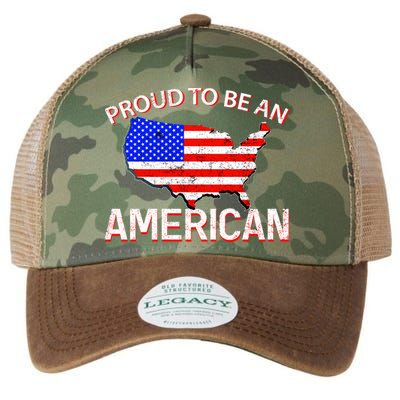 Proud To Be An American Legacy Tie Dye Trucker Hat