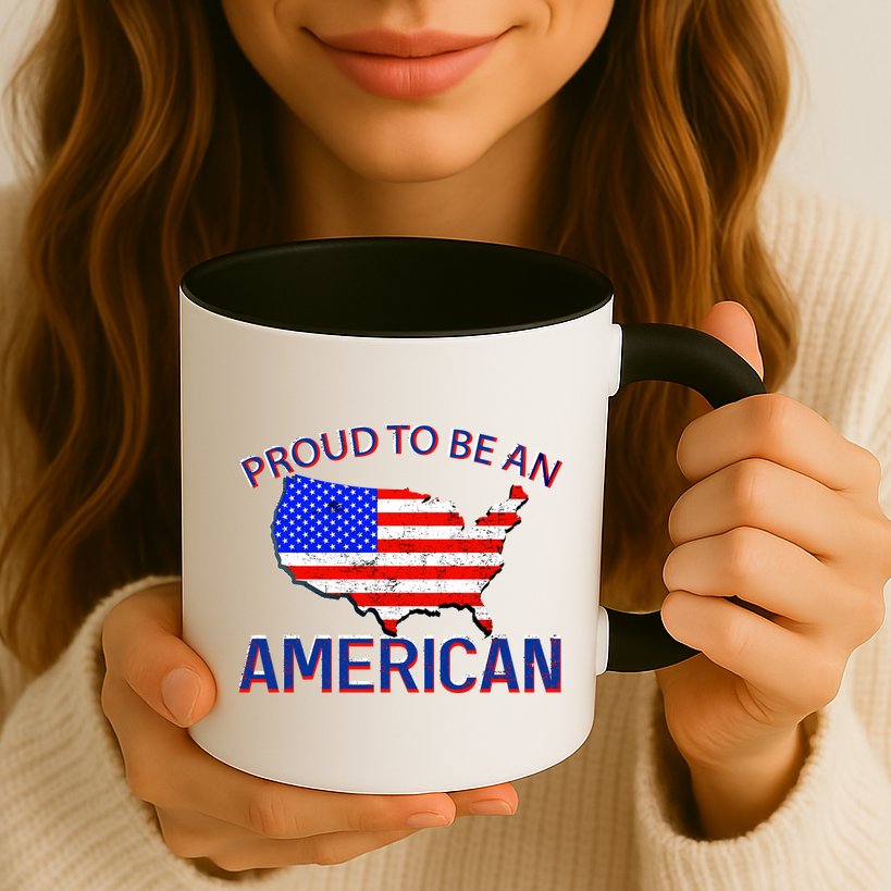 Proud To Be An American Mug
