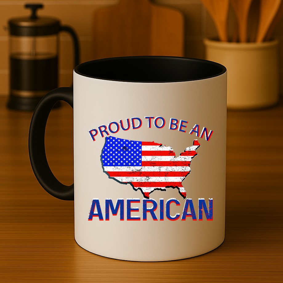 Proud To Be An American Mug