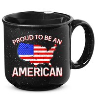 Proud To Be An American 15oz Campfire Ceramic Mug
