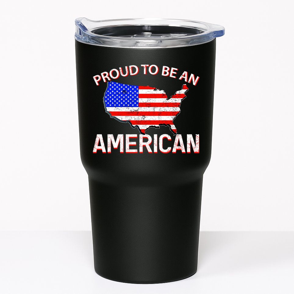 Proud To Be An American Tumbler