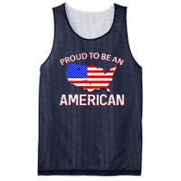 Proud To Be An American Mesh Reversible Basketball Jersey Tank