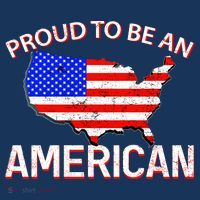 Proud To Be An American Baby Bodysuit