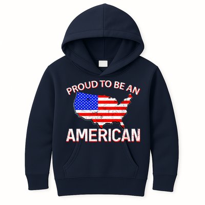 Proud To Be An American Kids Hoodie