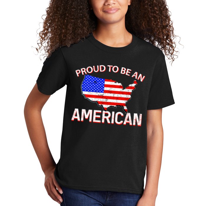 Proud To Be An American Kids T-Shirt