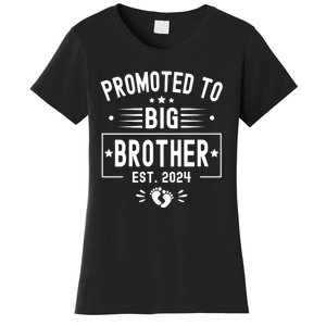 Promoted To Big Brother Est 2024 Soon To Be Big Brother 2024 Women's T-Shirt