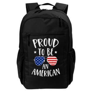 Proud to Be an American 4th of July Patriotic Daily Commute Backpack