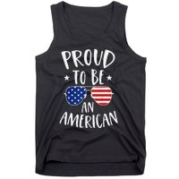 Proud to Be an American 4th of July Patriotic Tank Top