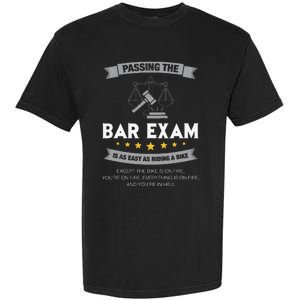 Passing The Bar Exam Is Easy Lawyer Graduation Attorney Garment-Dyed Heavyweight T-Shirt