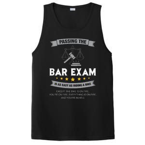 Passing The Bar Exam Is Easy Lawyer Graduation Attorney PosiCharge Competitor Tank