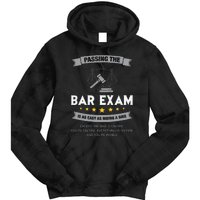 Passing The Bar Exam Is Easy Lawyer Graduation Attorney Tie Dye Hoodie