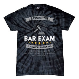 Passing The Bar Exam Is Easy Lawyer Graduation Attorney Tie-Dye T-Shirt