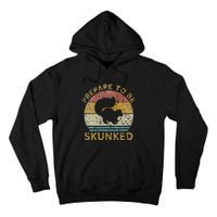 Prepare To Be Skunked Cribbage Lovers Vintage Cribbage Game Tall Hoodie