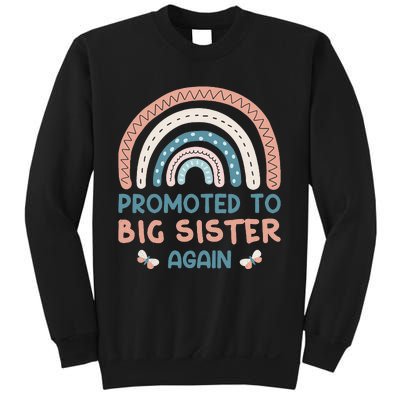 Promoted To Big Sister I Am Going To Be A Big Sister Sweatshirt