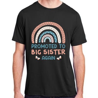 Promoted To Big Sister I Am Going To Be A Big Sister Adult ChromaSoft Performance T-Shirt