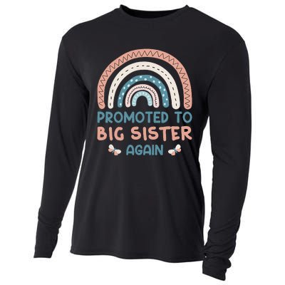 Promoted To Big Sister I Am Going To Be A Big Sister Cooling Performance Long Sleeve Crew