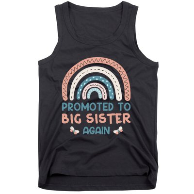 Promoted To Big Sister I Am Going To Be A Big Sister Tank Top