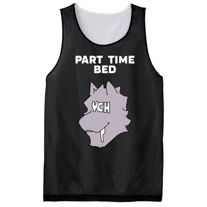 Part Time Bed Ych Mesh Reversible Basketball Jersey Tank