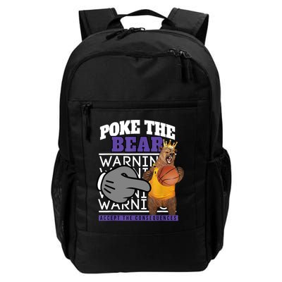 Poke The Bear Accept The Consequences Backpack