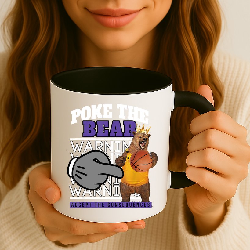 Poke The Bear Accept The Consequences Mug