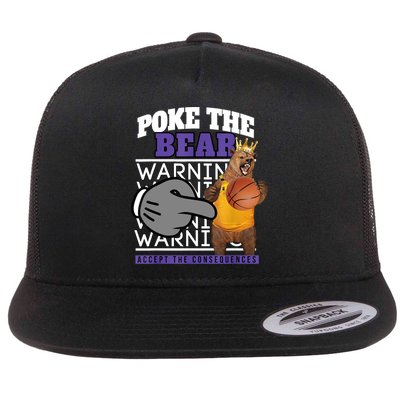 Poke The Bear Accept The Consequences Flatbill Hat