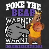 Poke The Bear Accept The Consequences Golf Towel