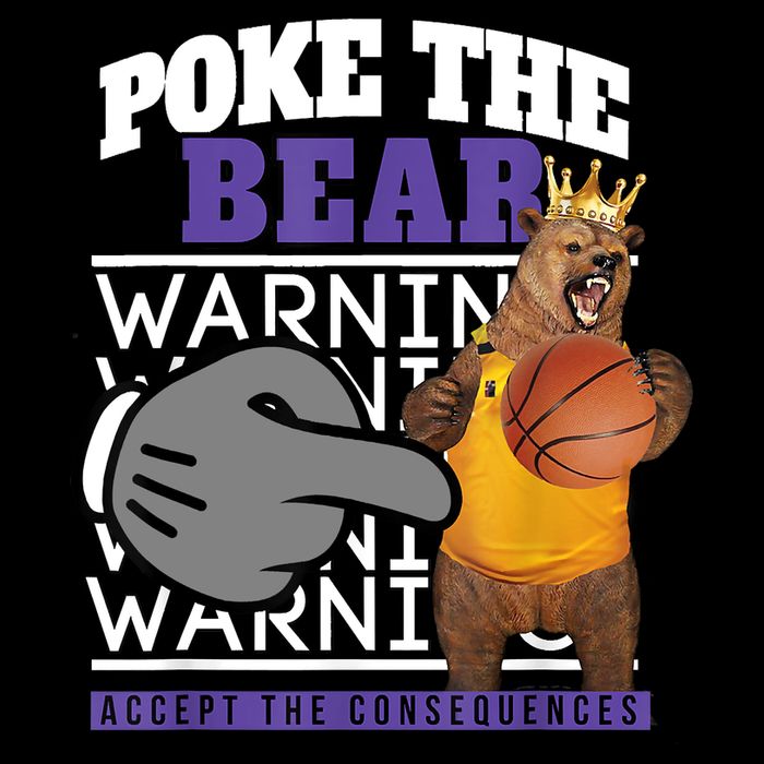 Poke The Bear Accept The Consequences Cropped Pullover Crew