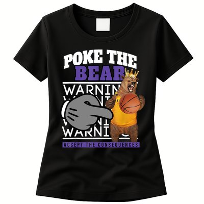 Poke The Bear Accept The Consequences Womens T-Shirt