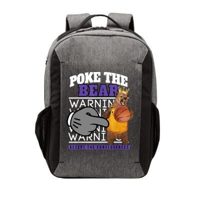 Poke The Bear Accept The Consequences Vector Backpack