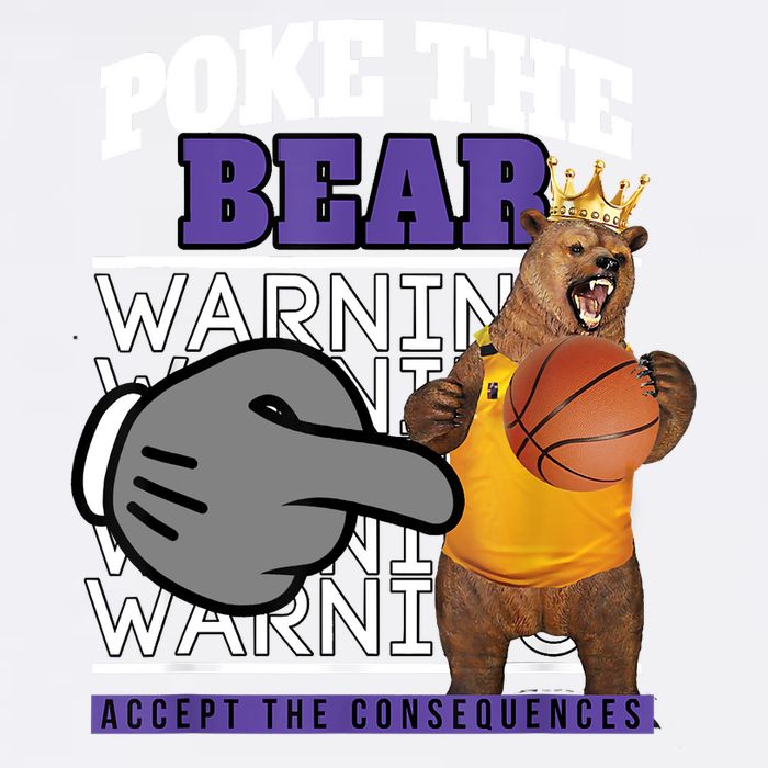 Poke The Bear Accept The Consequences Garment-Dyed Sweatshirt