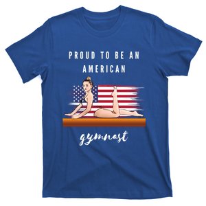 Proud To Be An American Gymnast Gift T-Shirt