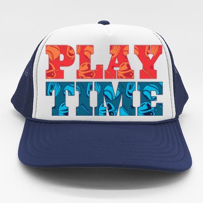 Play Time Baseball Trucker Hat