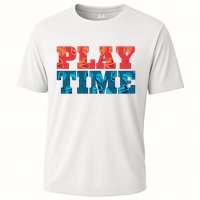 Play Time Baseball Cooling Performance Crew T-Shirt