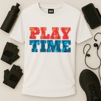 Play Time Baseball Cooling Performance Crew T-Shirt
