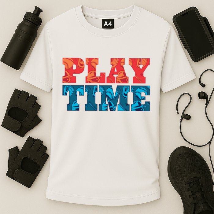 Play Time Baseball Cooling Performance Crew T-Shirt