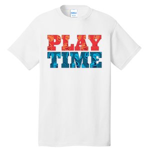 Play Time Baseball Tall T-Shirt