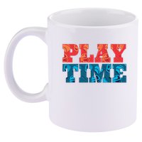 Play Time Baseball 11oz C Handle Ceramic Mug