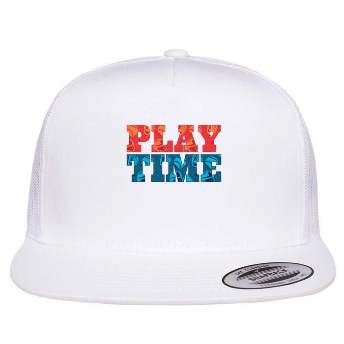 Play Time Baseball Flatbill Hat