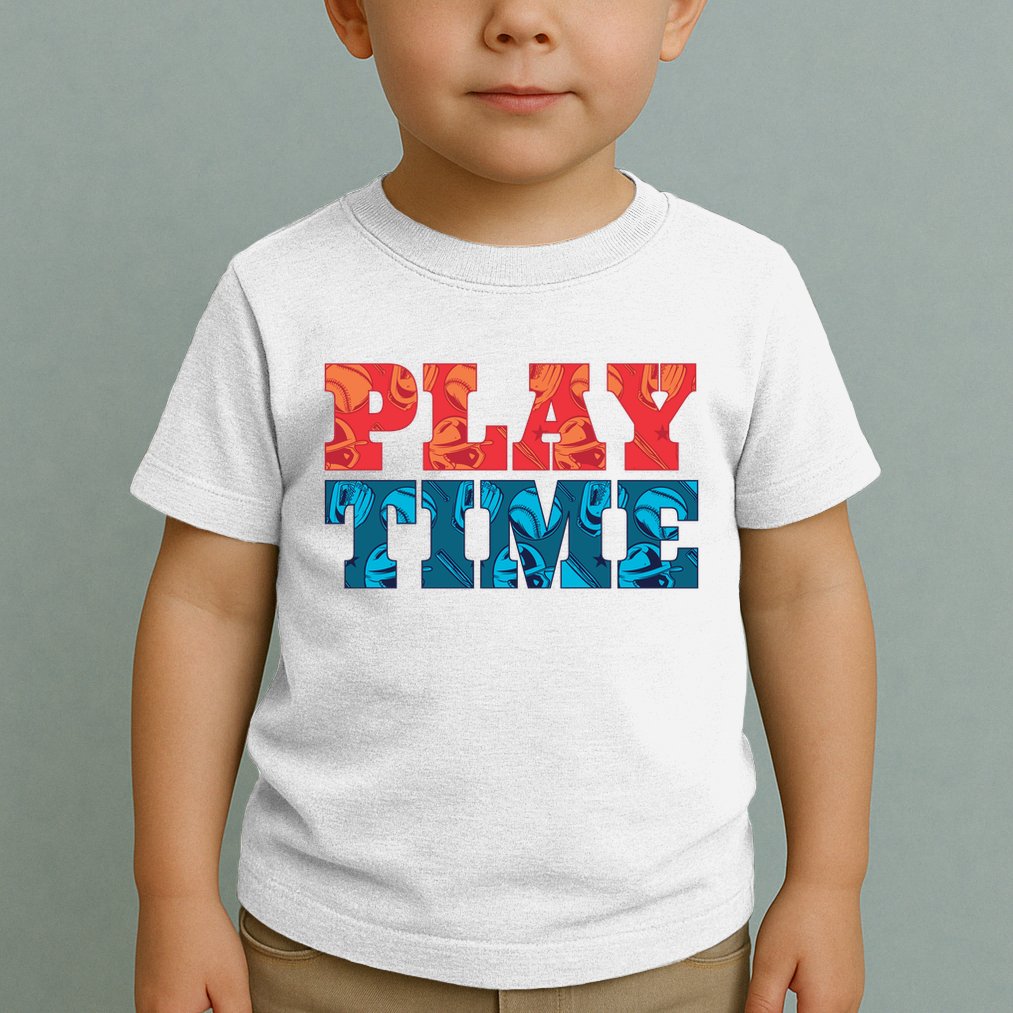 Play Time Baseball Toddler T-Shirt