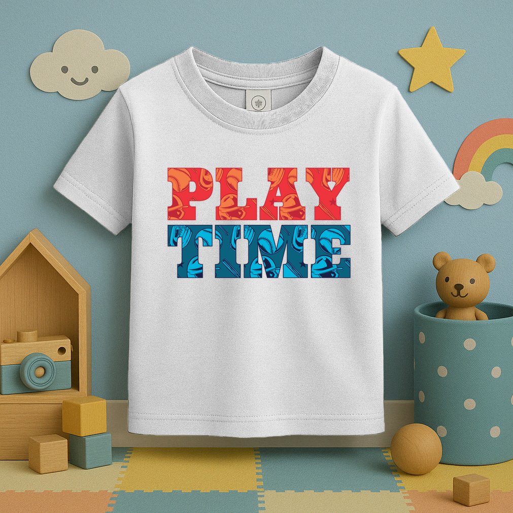Play Time Baseball Toddler T-Shirt