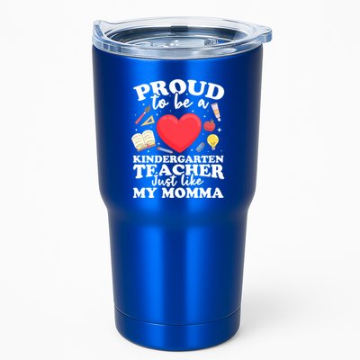 Proud To Be A Kindergarten Teacher Kindergarten Teacher Gift Tumbler
