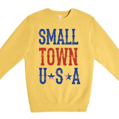 Proud To Be An American Gift Premium Crewneck Sweatshirt