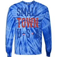 Proud To Be An American Gift Tie-Dye Long Sleeve Shirt