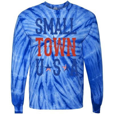 Proud To Be An American Gift Tie-Dye Long Sleeve Shirt