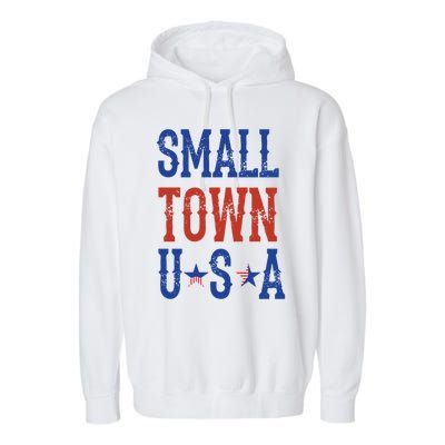 Proud To Be An American Gift Garment-Dyed Fleece Hoodie