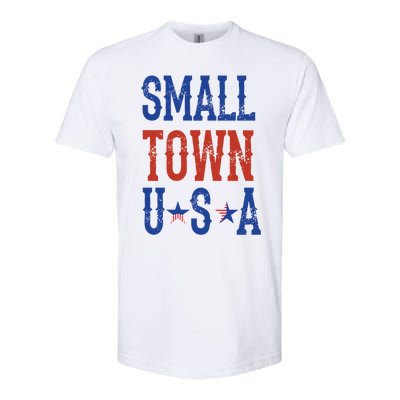 Proud To Be An American Gift Softstyle CVC T-Shirt