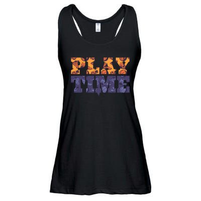 Play Time Basketball Ladies Essential Flowy Tank