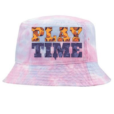 Play Time Basketball Tie-Dyed Bucket Hat