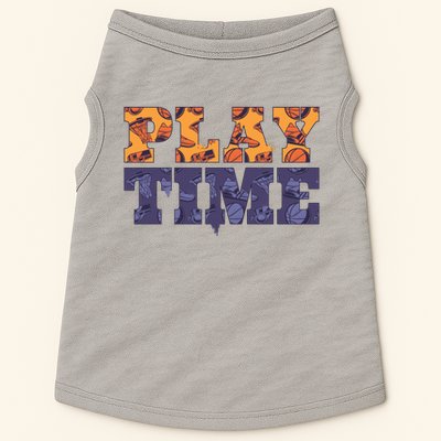 Play Time Basketball Doggie Tank