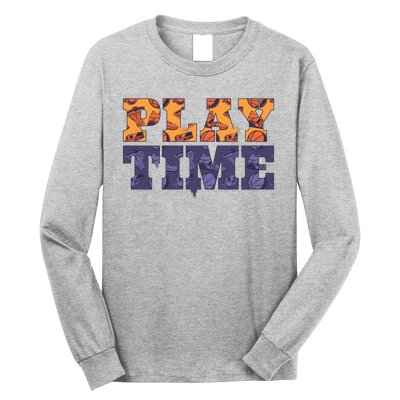 Play Time Basketball Long Sleeve Shirt